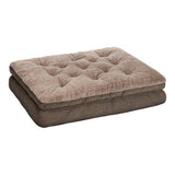 Kirkland Signature Pillow-Top Gusseted Dog Bed – 42" × 32" Supports Dogs up to 75 lb.