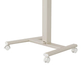 23.6" Northridge Home Versalift Mobile Adjustable-Height Desk – Tilting Top, Pneumatic Pedal & Locking Casters