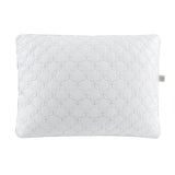 Martha Stewart Garden Trellis Quilted Pillow, 2-Pack Cotton-Tencel Cover Medium