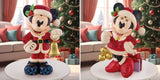 Jim Shore Disney 17" Mickey Minnie Holiday Bells Figurine Christmas Decor Resin