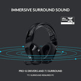 Logitech G733 LIGHTSPEED Wireless Gaming Headset – RGB Wireless Gaming Headphones with Blue VO!CE Mic