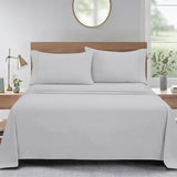 South Point Home Fashions Microfiber 4-Piece Sheet Set – Soft Brushed Polyester Microfiber Bedding