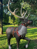 Home Accents Holiday 8.5 ft. Giant Pre-Lit LED Towering Reindeer Yard Décor