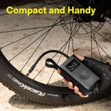 HOTO Portable Tire Inflator 150PSI Rechargeable Electric Air Pump, Car Bike Ball