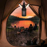 KingCamp 2-in-1 Rechargeable Camping Lantern with Bug Zapper, 2-Pack – 400 Lumen LED Lantern