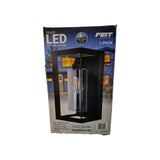 Feit 14" Height Aluminum Frame LED Coach Lantern - LAN14REC/BLK/RP