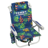 Tommy Bahama 5-Position Aluminum Folding Backpack Beach Chairs 2-Pack w/ Cooler