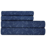 South Point Home Fashions Microfiber 4-Piece Sheet Set – Soft Brushed Polyester Microfiber Bedding