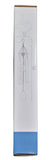 Stylecraft Double Wind Chime, 7 in. Diameter x 46 in. H Harmonic Aluminum Tubes