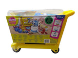 ZURU Slime Mart Disney Shopping Cart Slime Kit with 39 Ingredient Disney Trolley