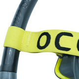 Oceanic Adult 3-Piece Snorkeling Set: Fins Snorkel Panoramic Mask & Carry Bag