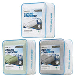 Below Zero Cooling Comforter, Hypoallergenic Down Alternative All Season Blanket