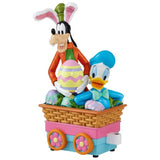 Mickey Mouse and Friends on light-up Disney Spring Train with Music, 4-Piece Set