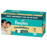 Pampers Swaddlers Ultra Diapers, Sizes 1 - 7, 210 Diapers - 100 Diapers