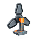 ePower 360 Trifold Rechargeable LED Work Light with Power Bank, 3500 Lumens, USB