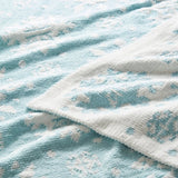 Evergrace Holiday Chenille Knit Throw Blanket – 60" × 70" Knit Holiday Gift
