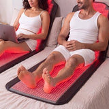 Homedics IFR-M500 Full Body Infrared Mat Red Light Therapy Blanket, 73" × 39"