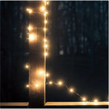 Cascade Mountain Tech Rechargeable Camping String Lights, 2-pack