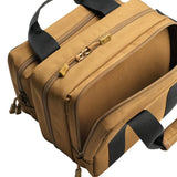 Savior Equipment Dual Pistol Range Bag with Padded Pockets Magazine Holder Strap
