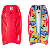Hurley Phantom 42.5" Bodyboard 2-Pack with Premium Swivel Coil Leashes – High Density EPS Core