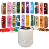 21-Pc ScentSationals Wax Warmer Set with 20 Scented Wax Fragrances & Flex Dish