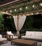 Artika Eclipse Solar String Lights with Remote, 42 ft Outdoor LED Patio Lights