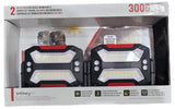 Infinity X1 Dual Powered Solar Work Light, 2-pack Infinity X1 Solar Worklights