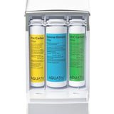 AquaTru Carafe Countertop Reverse Osmosis Water Purifier Set 64 oz. Glass Carafe