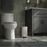 KOHLER 6L Step Trash Can 2-Pack – Stainless Steel Bathroom Trash Bin