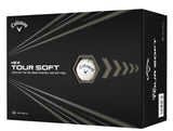 Callaway HEX Tour Golf Balls 24-Pack – 3-Piece Golf Balls with Soft Hybrid Cover, Low Compression & Long Distance Performance