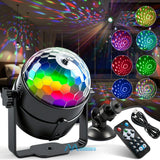 Christmas Snowflake Projector LED Moving Snowfall Laser Light Party Strobe Lamp