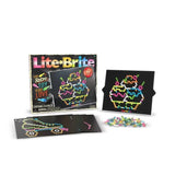 Lite-Brite Bold & Bright Classic Light-Up Board Toy with 206 Pegs, Creative Gift