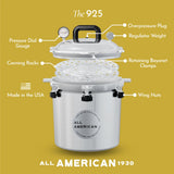 All American 1930 25-Quart Pressure Cooker & Canner Aluminum USA Made