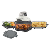 Ninja Crispi 5-in-1 Portable Glass Air Fryer Cooking System with 3 Containers