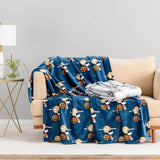 Peanuts Snoopy Halloween VelvetLoft Throw Blanket 2-Pack, 60"x70" Soft Fleece