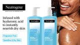 Neutrogena 16 fl oz Hydro Boost Body Gel Cream, 2-Pack Hydration Face Cream