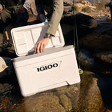Igloo Marine Ultra 25-Qt Cooler, 36-Can Ice Chest Box for Camping Fishing Party