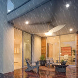 Atomi Smart Slique 60" Wi-Fi Outdoor Ceiling Fan with RGB Color-Changing LED Light