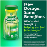 Benefiber Original Prebiotic Fiber Supplement Powder, 28.9 oz. 410 Teaspoons, Unflavored