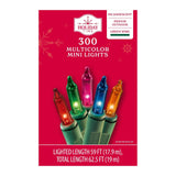 Holiday Time 300-Count Indoor/Outdoor LED Mini Christmas String Lights