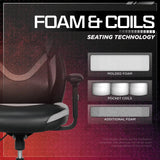 Gamers Unite Pro-Series High-Back Ergonomic Gaming Chair with AIR Lumbar