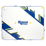 Aqua Leisure 8' x 10' Inflatable Floating Dock Platform, Aqua Pro Drop-Stitch Water Deck