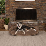 Kirkland Signature 40" Aero Cloud Faux Fur Cuddler Dog Bed, Memory Foam