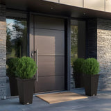 Mayne 24" Tall Planter 2-Pack UV Resistant Polypropylene Patio Containers