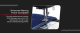 SINGER HD8832 Heavy Duty Sewing Machine - 32 Stitches High Speed Drop-In Bobbin