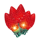 Holiday Time 100-Count LED Diamond-Cut C9 Christmas Lights 59.6 FT String Lights