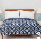 Berkshire Herringbone Microfiber Down Alternative Blanket, 66” x 96”