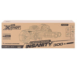 Zuru X-Shot Insanity Dart Storm Motorized Foam Dart Blaster with 300 Darts