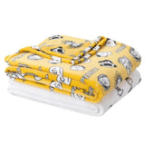 Peanuts VelvetLoft Throw Blanket 2-Pack Snoopy Plush Soft Throw 60x70