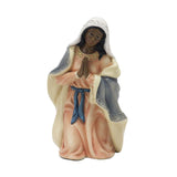 Member’s Mark 9-Piece Hand-Painted Nativity Set with Creche & Removable Baby Jesus